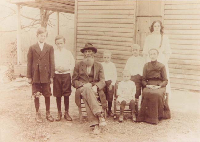 Alexander H. Harrison (1852-1931) and family.