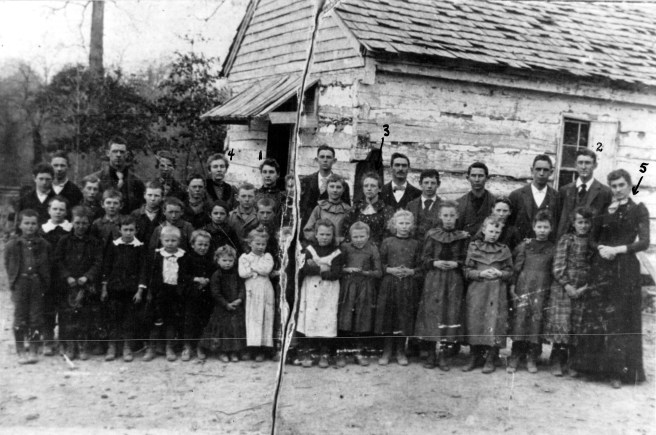 Kelly, William Jasper and Mary Pearl Harrison high school photo