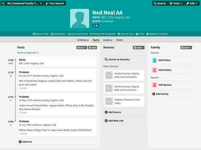 Ned Neal profile screenshot