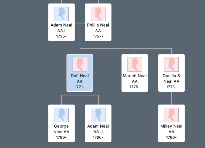 Phillis Neal family screenshot